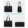 2 in 1 Portable Lunch Tote Bag for Women Multi Purpose Insulated Shoulder Pouch Makeup Durable Waterproof Outdoor Travel Bag