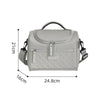 2 in 1 Portable Lunch Tote Bag for Women Multi Purpose Insulated Shoulder Pouch Makeup Durable Waterproof Outdoor Travel Bag