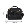2 in 1 Portable Lunch Tote Bag for Women Multi Purpose Insulated Shoulder Pouch Makeup Durable Waterproof Outdoor Travel Bag